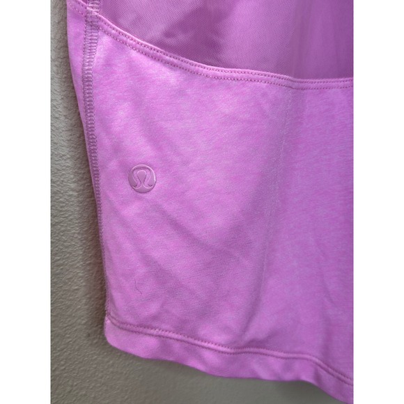 Lululemon Swiftly Tech‎ Racerback Tank Top Pink Mesh Athletic Workout Size 6 - Picture 5 of 6